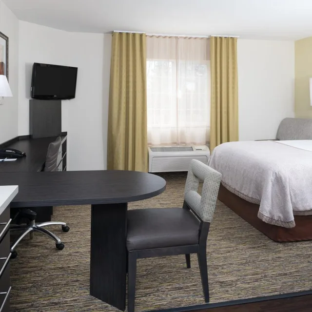 غرفة بسرير كوين لذوي الإعاقة، Candlewoods Suites Lacey 4/7