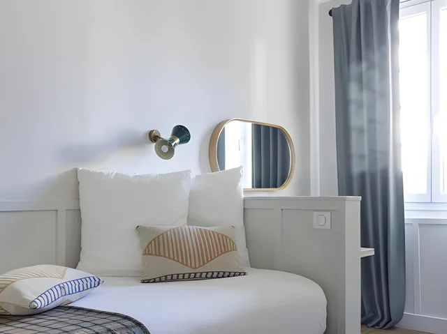 غرفة كلاسيكية مفردة، Hotel De La Porte Doree 1/2