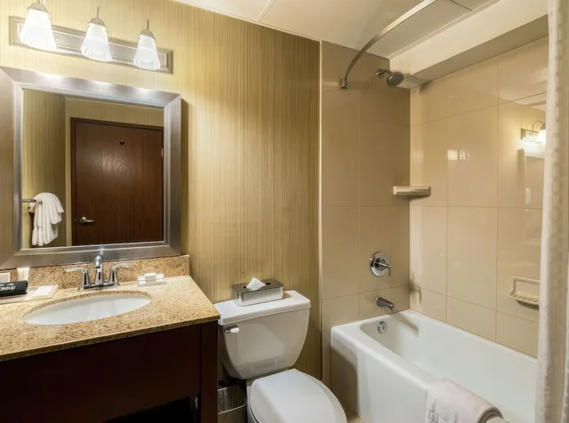 غرفة بسرير كينج بإطلالة على المسبح، Hotel Burbank 4/5