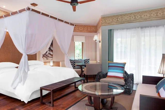 بنغل بسريرين منفصلين بشرفة، Sheraton New Caledonia Deva Resort & Spa 1/2