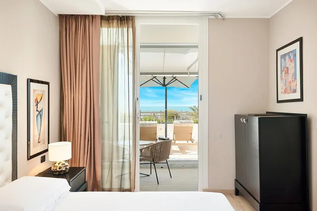 غرفة بسرير مزدوج بشرفة، Hotel Excelsior 3/4