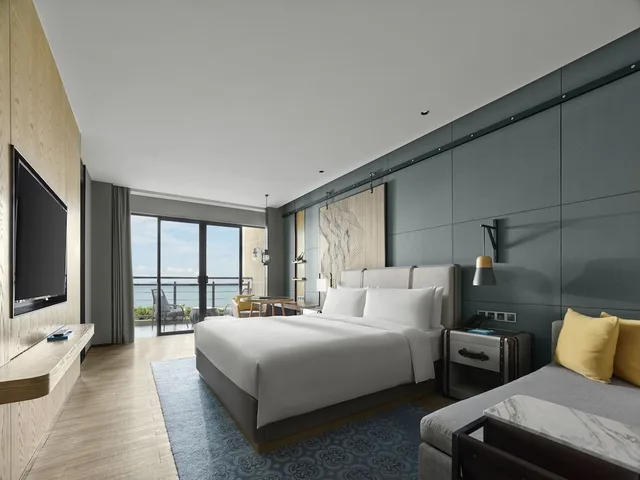 Premier, King Bed, Ocean Front، Renaissance Xiamen Hotel 4/10
