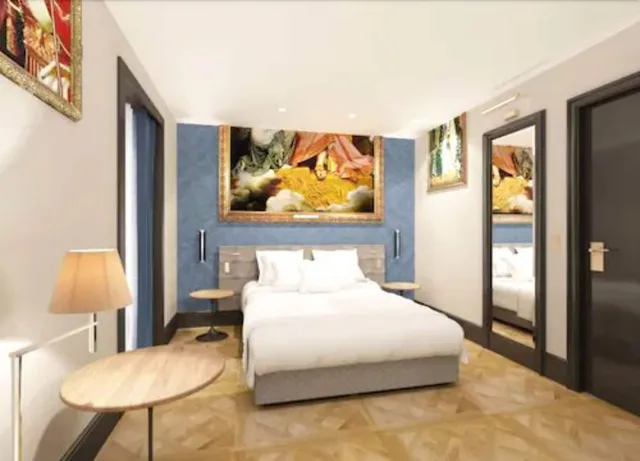 غرفة رباعية، Hotel Eiffel Petit Louvre 3/10