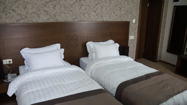غرفة قياسية بسريرين منفصلين بإطلالة على المدينة، Old Metekhi Hotel 6/10