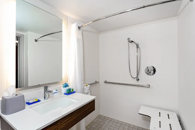 غرفة بسرير مزدوج لذوي الإعاقة، Holiday Inn Express Tampa-Brandon 3/3
