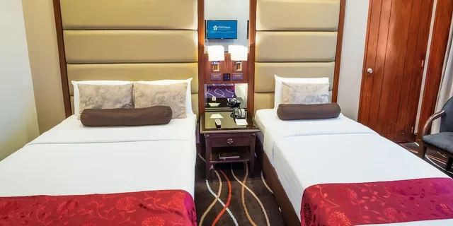 غرفة ديلوكس بسرير مزدوج أو سريرين منفصلين بغرفة نوم واحدة، Cebu Parklane International Hotel 5/5
