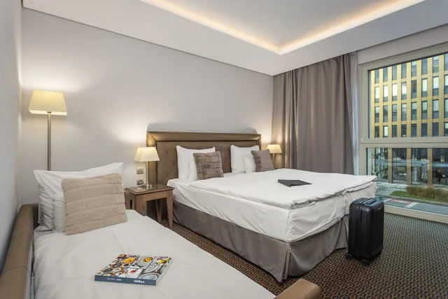 غرفة سوبيريور بسرير مزدوج أو سريرين منفصلين مع أريكة، Hotel Royal Prague 1/10
