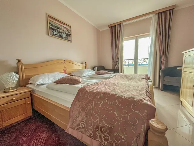 غرفة بسرير مزدوج مع أريكة، Hotel Miramare 6/10