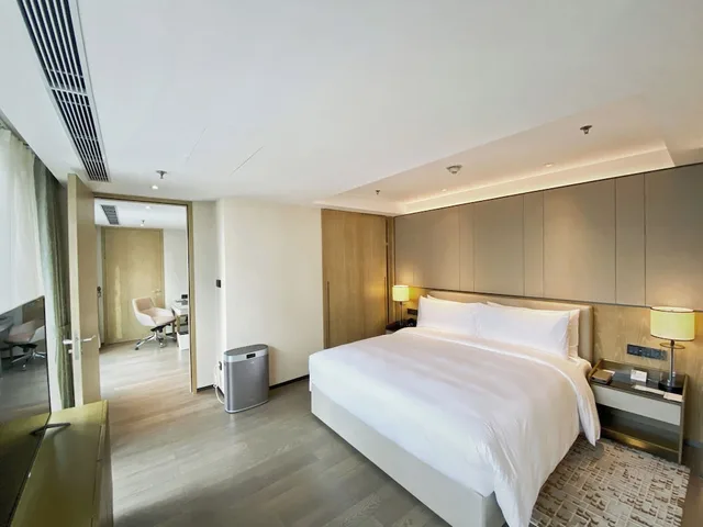 جناح بسريرين مزدوجين بإطلالة على المدينة بغرفتي نوم، Marriott Executive Apartments Chongqing 3/9