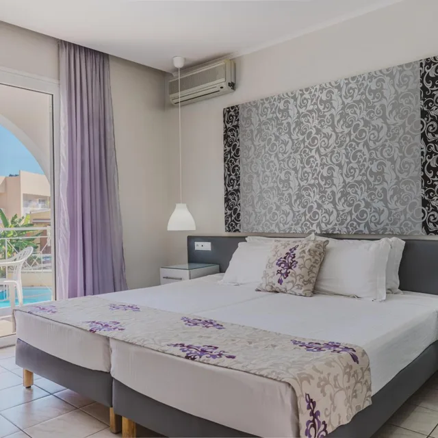 غرفة قياسية بسرير مزدوج، Sunrise Zante - Adults Only Hotel 4/10