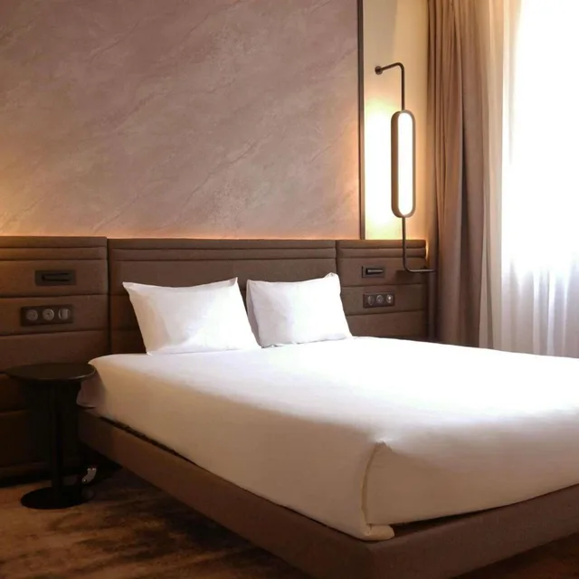 غرفة تنفيذية ثلاثية بسرير مزدوج وسرير فردي، Novotel Rouen Centre Cathedrale 1/10