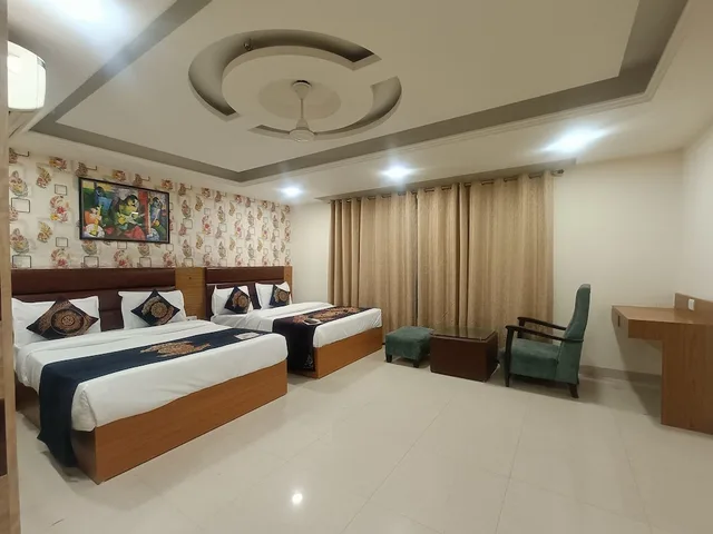 غرفة عائلية رباعية بسريرين كينج، Hotel D'capitol 7/10