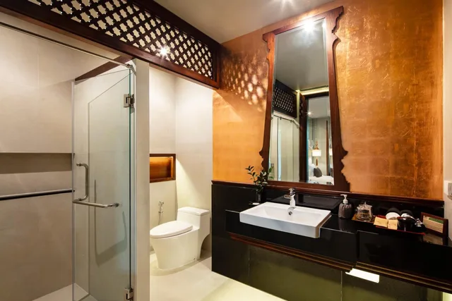 غرفة ديلوكس بسرير مزدوج في الملحق، Ratilanna Riverside Spa Resort Chiang Mai 2/6
