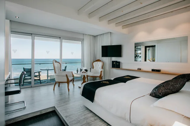Deluxe, Twin Beds, Sea Front, Balcony، The Ciao Stelio Deluxe Hotel - Adults Only 1/3