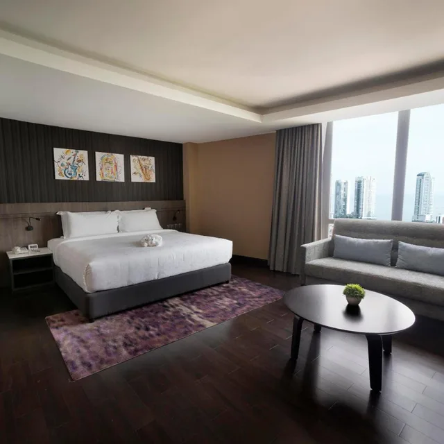 غرفة بريميير بسرير كينج، JAZZ HOTEL PENANG 4/8