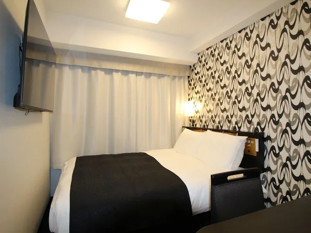 غرفة بسرير مزدوج للمدخنين، Apa Hotel Toyama Ekimae 4/8