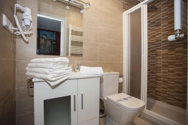 غرفة اقتصادية بسرير مزدوج أو سريرين منفصلين، Hostal Aresol 4/4