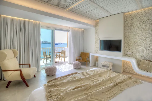 Design, Queen Bed, Sea View, Icon Mykonos Hotel 1/1