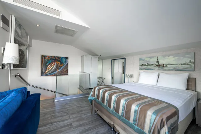 Junior Suite, Double Bed, Bosphorus View, Sofa، ELANAZ HOTEL 1/4