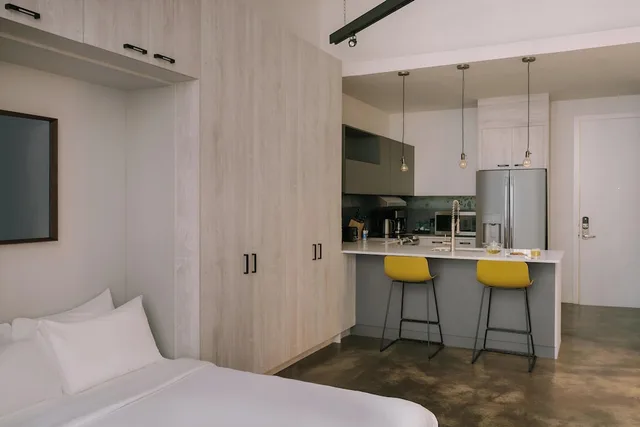 شقة استوديو بسرير كوين، The Heid Lofts by Reside, a Wyndham Residence 5/10