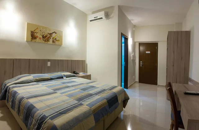 غرفة ديلوكس بسرير مزدوج، Hotel Estacao 101 1/2