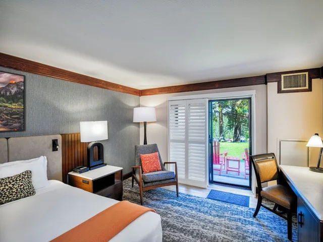 غرفة بريميوم بسريرين كوين بشرفة، Tenaya Lodge At Yosemite 1/4
