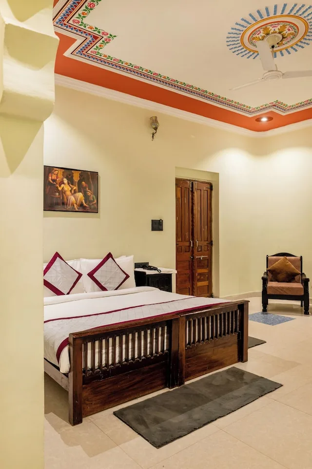 كوخ ديلوكس بسرير كوين وسرير فردي، THE COUNTRY SIDE RESORT 7/10