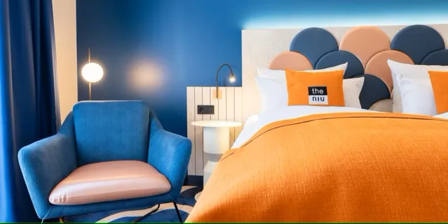 غرفة قياسية بسرير مزدوج أو سريرين منفصلين، Holiday Inn - The Niu, Stream Monchengladbach 5/10