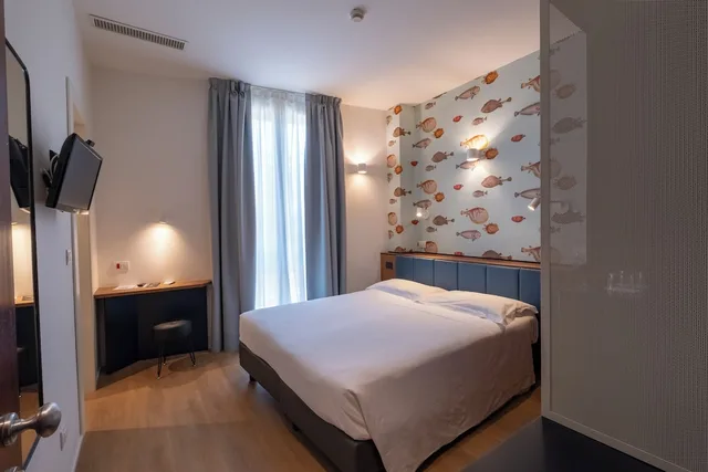 Economy, Queen Bed, Hotel Italia e Lido Rapallo 6/10