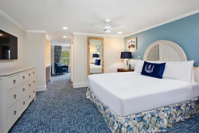 غرفة بسرير كينج بإطلالة على الحديقة، The Inn At Stonecliffe 4/6