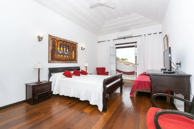 Superior, 1 Double and 1 Single Bed, Ocean View, Balcony, Voa Pousada Afrika 3/8
