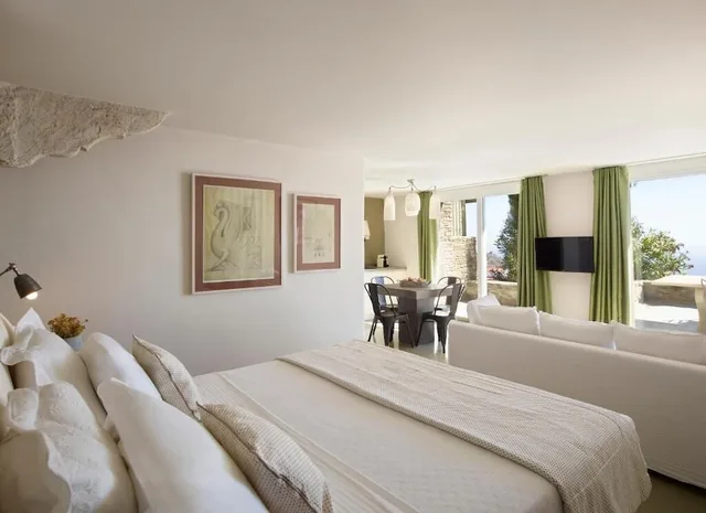جناح جونيور بسرير فردي بإطلالة على البحر، Aeolis Tinos Suites 1/10