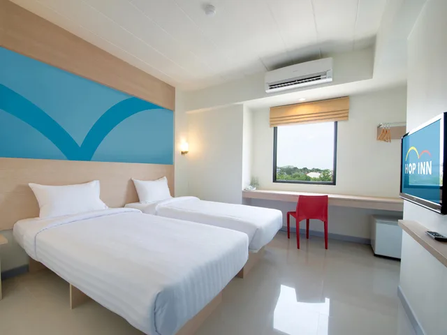 غرفة قياسية بسريرين منفصلين، Hop Inn Mae Sot 1/1