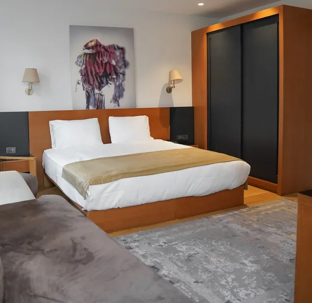 غرفة ديلوكس بسرير كينج مع أريكة، Misafir Suites 8 Istanbul. 9/10