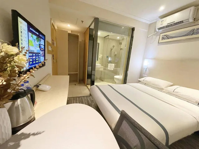 غرفة بسرير مزدوج، City Comfort Inn Laibin Liulai 1/2