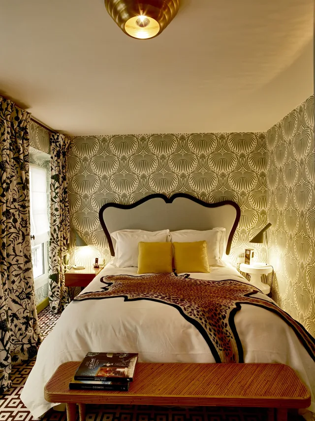 غرفة صغيرة بسرير مزدوج، Hotel Thoumieux 2/3