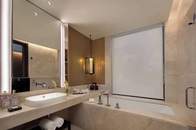 غرفة ديلوكس بإطلالة على المسبح، Radisson Blu Bali Uluwatu 6/8
