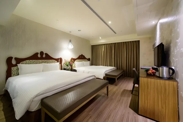 Room, Quadruple, 2 Double Beds, No Parking، Stay Hotel Taichung Yizhong 1/1