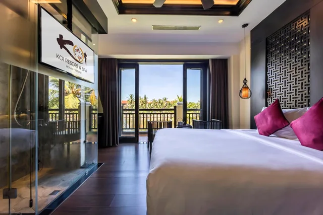 فيلا بإطلالة على النهر بـ4 غرف نوم بمسبح خاص، Koi Resort Spa Hoi An 4/10