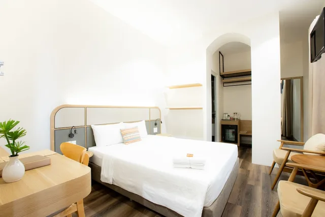 غرفة سوبيريور بسرير كوين، Thanh Mai Hotel 7/9