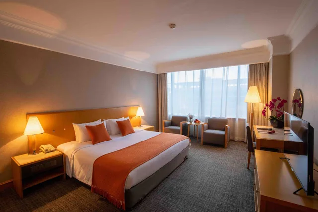 غرفة قياسية بسريرين مزدوجين، Tiancheng Hotel 1/2