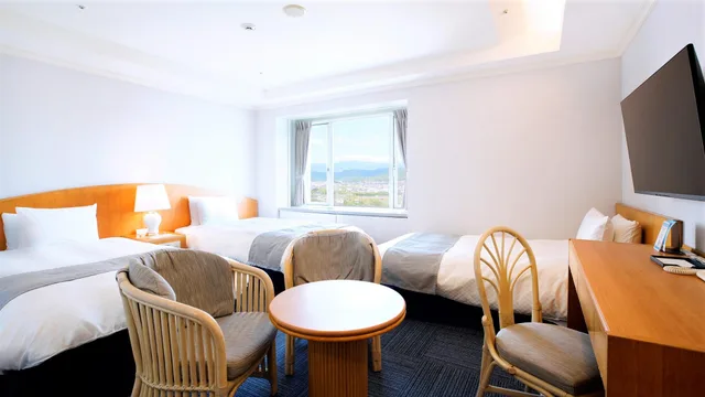 غرفة سوبيريور بسريرين منفصلين في الملحق، HOTEL KYOCERA 1/2