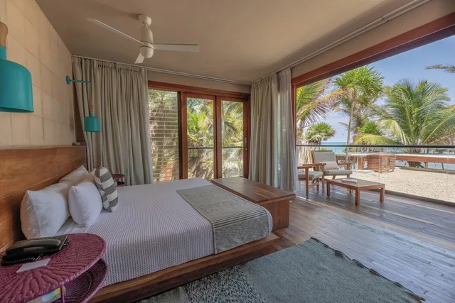 غرفة بسرير كينج بإطلالة جزئية على البحر، Mi Amor by La Zebra, an SLH Hotel 4/9