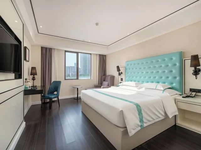 غرفة سوبيريور بسرير كوين بإطلالة على المدينة، Xana Lite Hotel (Guangzhou Dongxiaonan Metro Station Shixi) 3/6