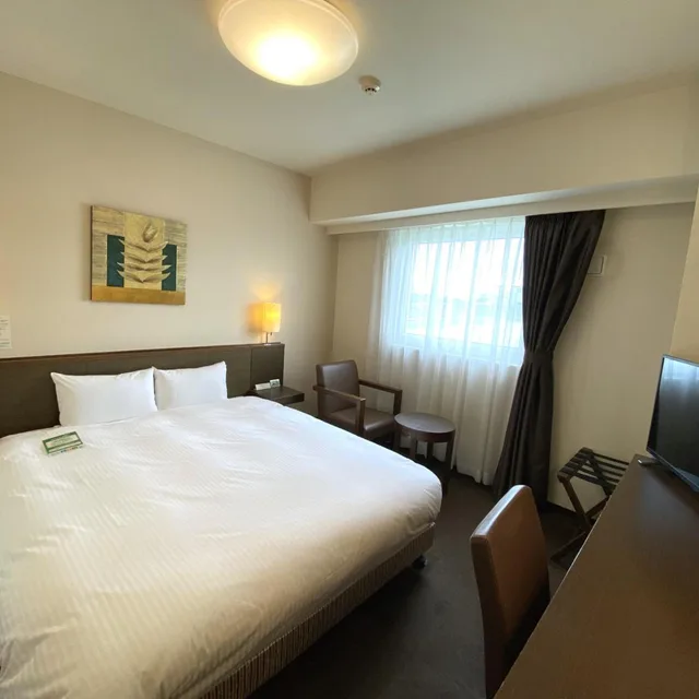 غرفة بسرير مزدوج، Hotel Route-Inn Hanamaki 1/3