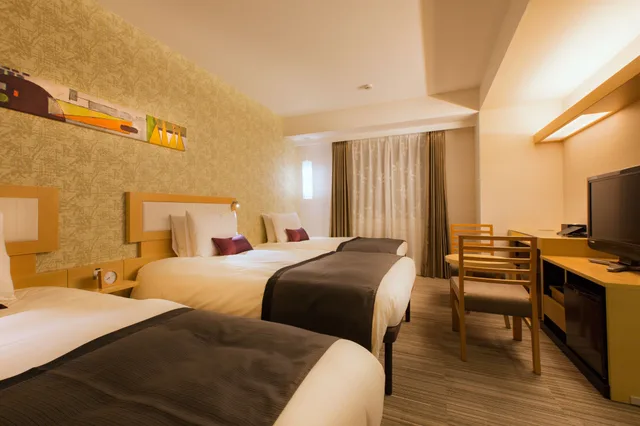 غرفة ثلاثية بثلاثة أسرّة مع سرير إضافي، Hotel Resol Trinity Kanazawa 2/3