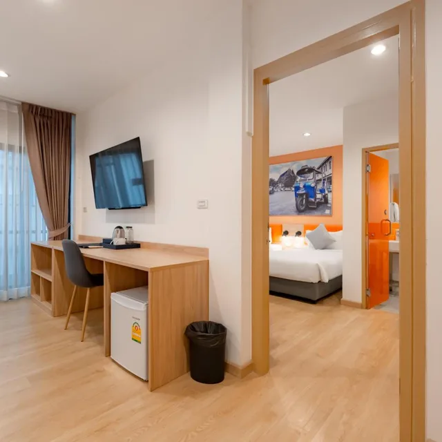 غرفة عائلية بسرير فردي، Moji Don Mueang Airport Hotel - Bangkok 6/10