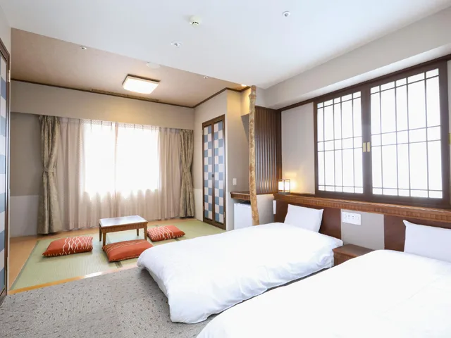 غرفة يابانية غربية، Dormy Inn Premium Otaru 1/2