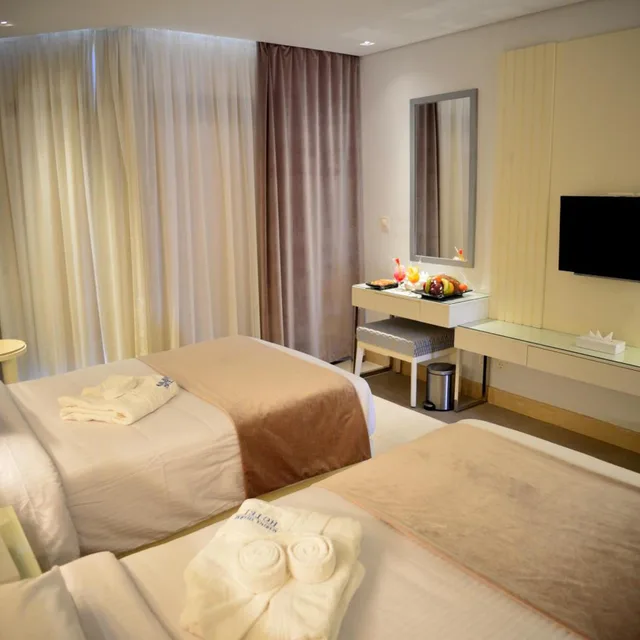 غرفة سوبيريور بسرير مزدوج أو سريرين منفصلين بإطلالة على البحر، Marina Sharm Hotel 3/10