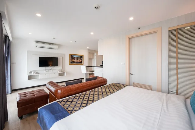 غرفة كلوب ديلوكس بسرير كينج، Sonia Residence Pattaya 1/7